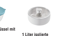 PC 1 Liter isolierte Servierschüssel