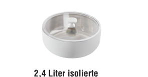 PC 2,4 Liter isolierte Servierschüssel