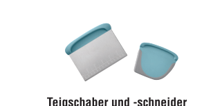 PC Teigschaber und -schneider Set