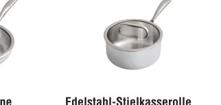 PC Edelstahl-Stielkasserolle 2,8 Liter
