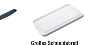 PC Großes Schneidebrett mit Saftrillen