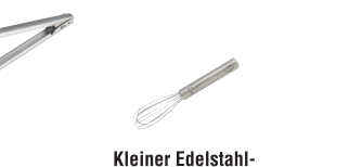 PC Kleiner Edelstahl-Schneebesen